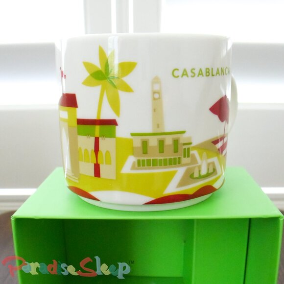 💚 *CASABLANCA* Morocco - Starbucks You are Here Collection - HTF! - NEW! - Picture 3 of 10